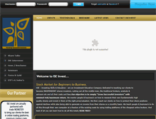 Tablet Screenshot of iseinvest.com